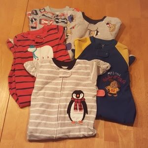 18 month boy jammies bundle